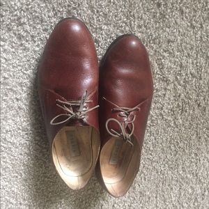 Women's Nisolo Oxfords in Dark Brown